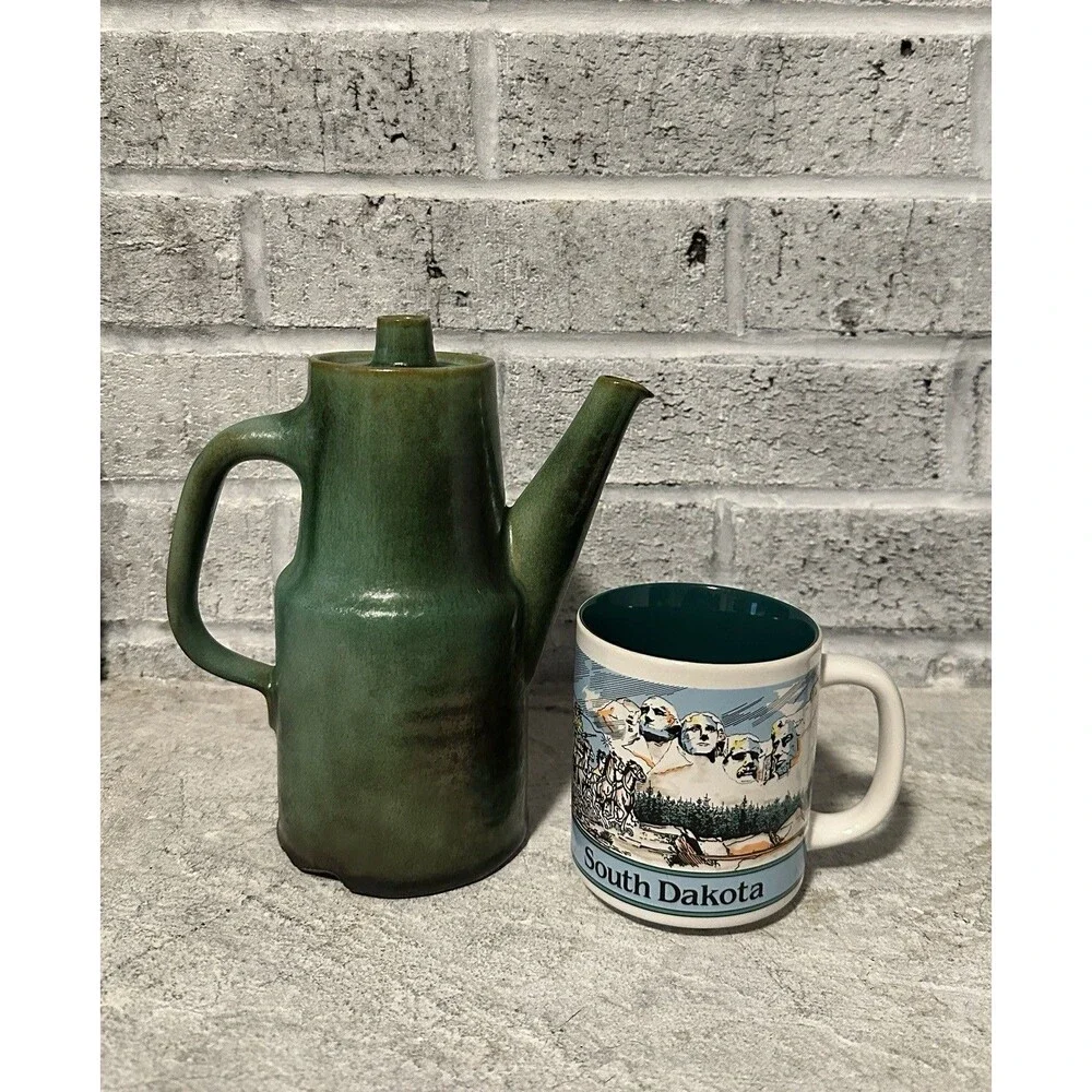 Gotek Colonia Tovar Venezuela Ceramic Carafe Mid-Century Modern ca. 1960 - Picture 7 of 9